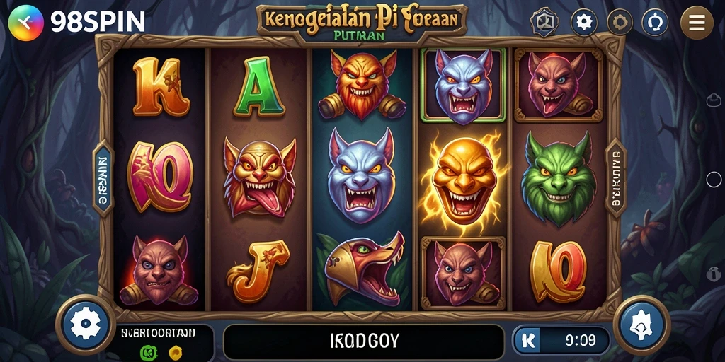 Tampilan gameplay menyeramkan dalam 98SPIN yang memikat dan mencekam.