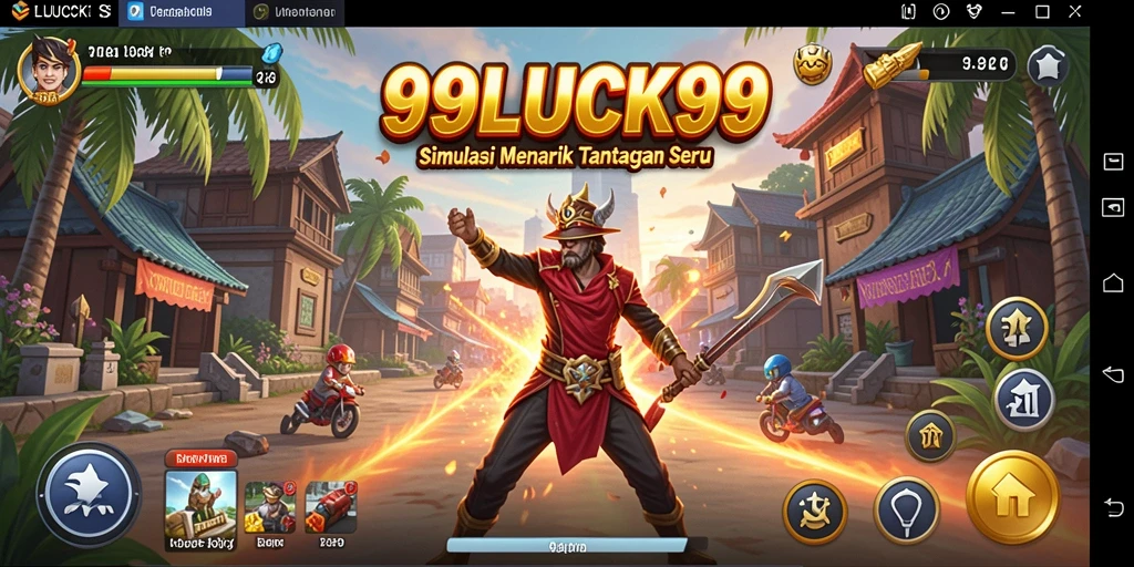 Tampilan gameplay seru dalam 99LUCK99 yang penuh tantangan.