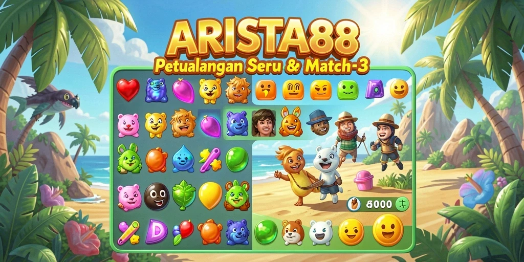 Tampilan menarik dari gameplay ARISTA88 yang menyenangkan.