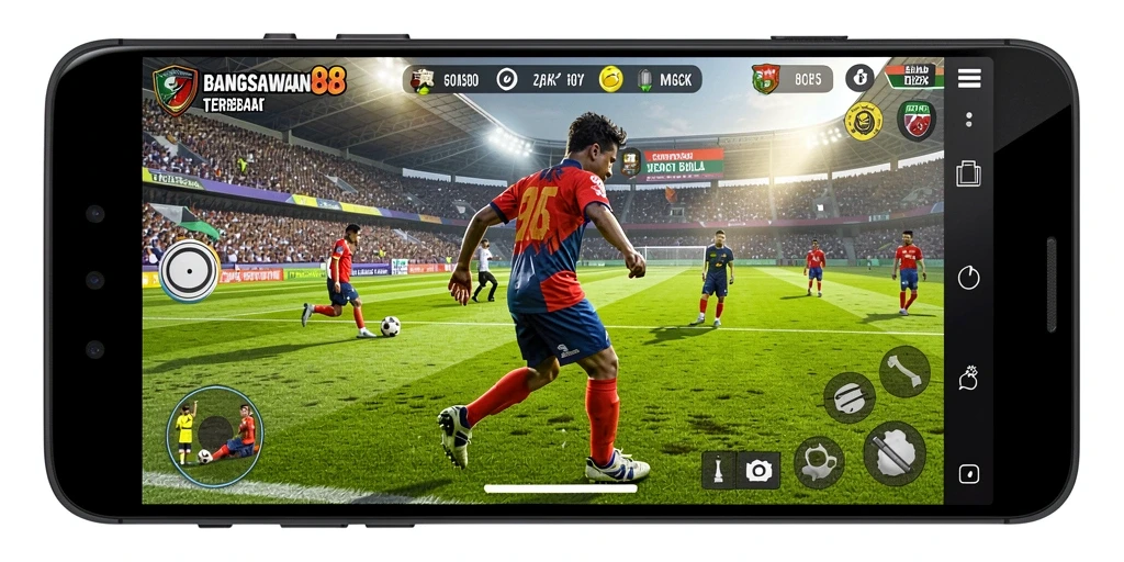 Tangkapan layar gameplay BANGSAWAN88 yang mendebarkan di lapangan.