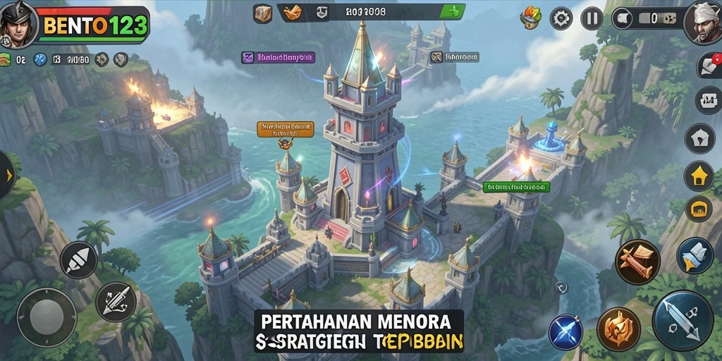 Tampilan gameplay taktis BENTO123 yang mendebarkan.