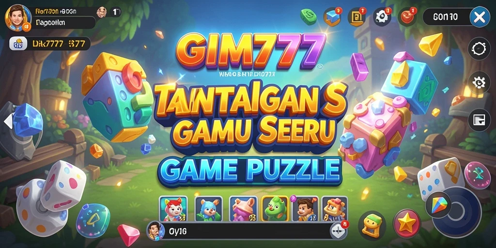 Tampilan gameplay yang seru dalam GIM777, penuh tantangan.