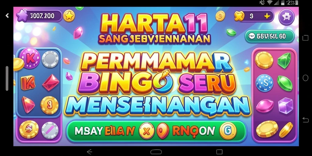 Tampilan gameplay HARTA11 yang menarik dan seru saat bermain Bingo.
