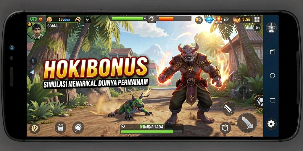 Tampilan gameplay HOKIBONUS yang interaktif dan menarik.
