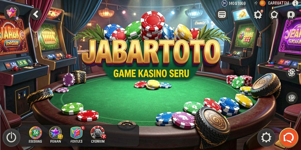 Screenshot gameplay JABARTOTO dengan tampilan permainan kasino yang menarik.
