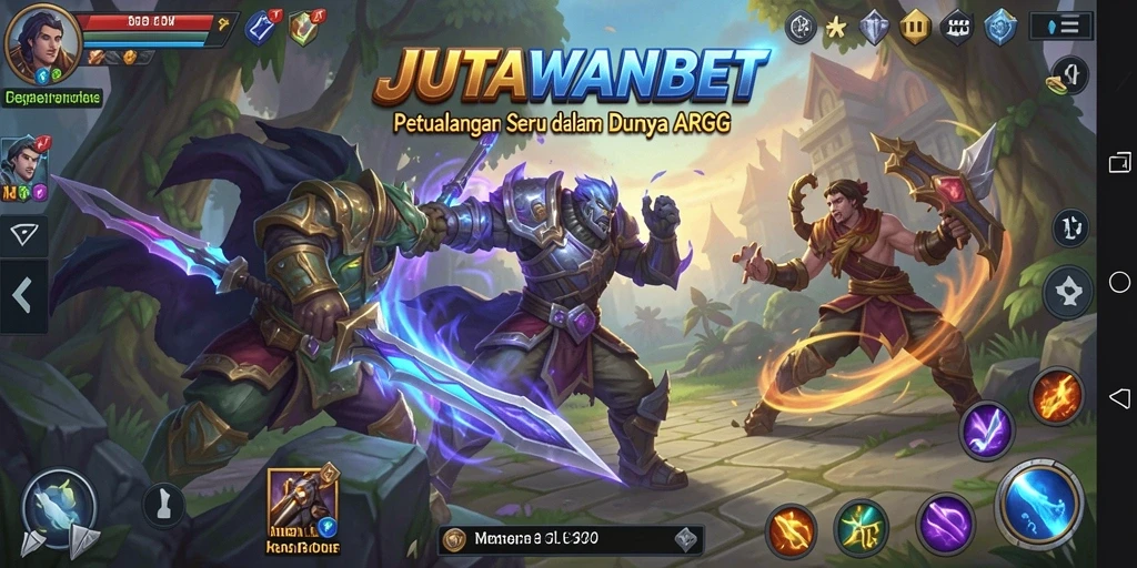 Tangkapan layar menampilkan aksi pertarungan yang seru dalam game ARPG.