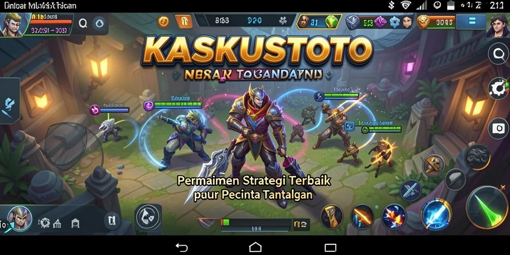 Tangkapan layar KASKUSTOTO menunjukkan momen strategis yang mendebarkan.