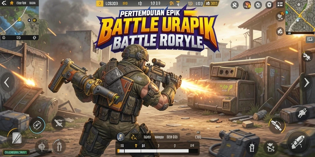 Gameplay Battle Royale yang seru dan mendebarkan di LOS303.