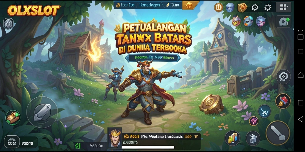 Tampilan gameplay Open World di OLXSLOT yang memukau.