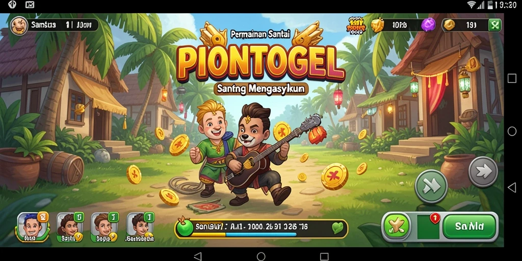 Screenshot PIONTOGEL menampilkan momen bermain yang seru dan mengasyikkan.