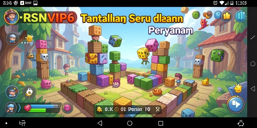 Screenshot RSNVIP6 yang menunjukkan gameplay seru dan menantang.