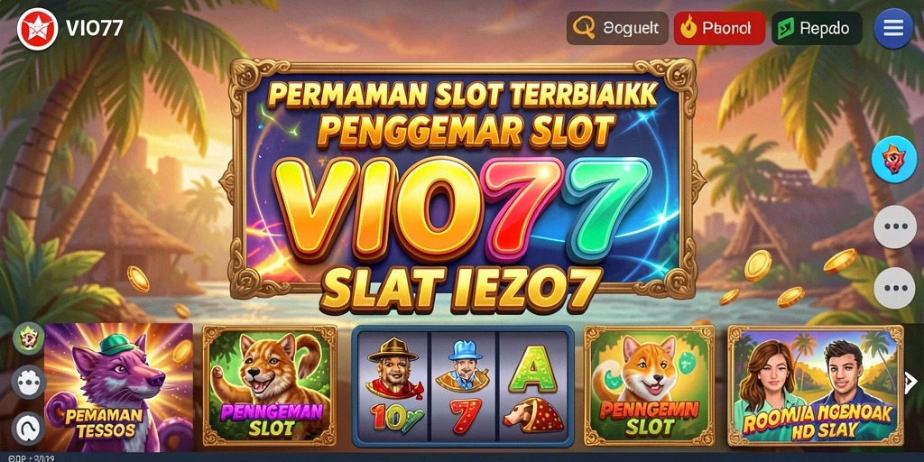 Tampilan gameplay yang menarik dan penuh warna dari VIO77.