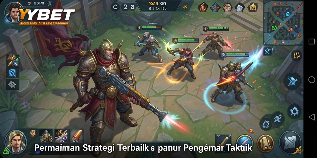 Tampilan gameplay <strong>YYBET</strong> menampilkan strategi dan taktik yang menegangkan.
